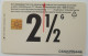 Netherlands 2/12 Guilder Chip Card - Rotterdam Airport - Private