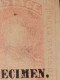 HAWAII - 1861 13c. Full Red. Specimen SG#19s Ordin White Wove Paper. - Sammlungen (ohne Album)