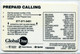 GlobalOne Prepaid Calling , Aladin Exp.02-98 - BD