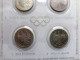 LaZooRo: Germany 4 X 10 Mark 1971 D F G J XX Olimpiade Monaco 1972 PROOF Set Scarce - Silver - Gedenkmünzen