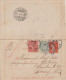 1907 - SEMEUSE - COMPLEMENT BLANC Sur CARTE-LETTRE AVEC BORDS ! De PARIS => ZÜRICH (SUISSE) ! - Cartes-lettres