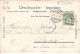 SUISSE #MK39314 BALE BASEL BRAND DES BASLER STADTTHEATERS OCTOBRE 1904 TRAMWAY - Autres & Non Classés