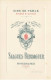 66 RIVESALTES #FG36538 VIGNOBLE SALGUES BERDAGUER VINS DE TABLE CARTE PUBLICITAIRE - Rivesaltes