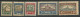 Estonia:Unused Stamps Serie Castles, Tallinn, Narva, Kuressaare, Tartu, Clue Horizontal Lines, 1927, MNH - Estonia