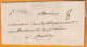 1770 - Marque Postale PLORMEL Ploërmel - 32 X 4 Mm - Sur Lettre Pliée Avec Corresp Vers Pontivy, Morbihan, Bretagne - 1701-1800: Voorlopers XVIII