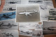 Lot De 167g D'anciennes Coupures De Presse Et Photos De L'aéronef Américain Lockheed "Constellation" Version Militaire - Aviazione