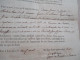 Delcampe - L11 Londres 09/04/1788 Certification Signé Marquis De La Luzerne Ambassadeur De France Pour Jeanne De Fogasse Laverne - Historical Figures