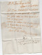 Prefilatelia Carta De Villafranca Del Penedes  A Vich / Cataluña  1838 / Marca  Tarifa 7. - ...-1850 Prephilately