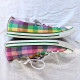 Delcampe - Lacoste Women Shoes Size 8 Multicolor L27 14 SRW TXT Low Top Sneaker 04012 - Altri & Non Classificati