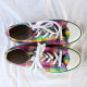 Delcampe - Lacoste Women Shoes Size 8 Multicolor L27 14 SRW TXT Low Top Sneaker 04012 - Altri & Non Classificati