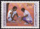 Timbre-poste Gommé Dentelé Neuf** - Jeux Traditionnels - N° 679 (Yvert Et Tellier) - République De Djibouti 1991 - Gibuti (1977-...)