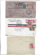 COLOMBIA - POSTAL HISTORY LOT - AIRMAIL CENSORED - Colombie