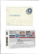 COLOMBIA - POSTAL HISTORY LOT 4 COVERS - AIRMAIL CENSORED JAMAICA ? - Colombia