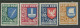 Estonia:Unused Stamps Serie Caritas 1940, Coat Of Arms, 1940, MNH - Estland