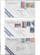 GUATEMALA - POSTAL HISTORY LOT 6 COVERS - AIRMAIL - Colombia