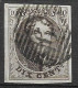 OBP10 Met 4 Randen En Gebuur, Met Balkstempel P39 Fleurus ( Zie Scans) - 1858-1862 Medaillen (9/12)