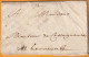 1678 - Lettre Pliée Avec Correspondance De Toulouse - Pliage Sophistiqué - Petite Réparation - Règne De Louis XIV - ....-1700: Précurseurs