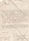 1678 - Lettre Pliée Avec Correspondance De Toulouse - Pliage Sophistiqué - Petite Réparation - Règne De Louis XIV - ....-1700: Précurseurs