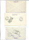 INDIA - GREAT BRITAIN UNITED KINGDOM BIRITISH COLONIES - POSTAL HISTORY LOT - FDC AIRMAIL SLOGAN MACHINE CANCEL - Other & Unclassified
