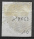 OBP10 Met 4 Randen En Met Balkstempel P44 Furnes ( Zie Scans) - 1858-1862 Medallions (9/12)
