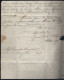 LaC Sainburg ? Pour Cognac Par London - Paid At Edinb - P-D. Rouge - Angleterre Par Calais - 23/06/1838 - ...-1840 Vorläufer