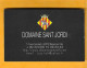 Carte De Visite DOMAINE SAINT JORDI - 66650 BANYULS SUR MER - - Other & Unclassified