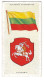 FL 18 - 28-a LITHUANIA National Flag & Emblem, Imperial Tabacco - 67/36 Mm - Objetos Publicitarios