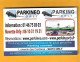 Carte De Visite PARKINEO - PARKING ORLY Et ROISSY - 94310 ORLY - 77990 Le Mesnil Amelot - - Other & Unclassified