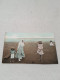 ANTIQUE POSTCARD FAMILY CHILDREN - PLAYING DIABOLO ON THE BEACH UNUSED - Groupes D'enfants & Familles