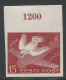 Estonia:Unused Imperforated Stamp Pigeon/airplane, 1940, MNH - Estland