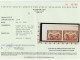 1167 Canada  Air Mail Scott C1 Aircraft Imperf Pair Cornair MNH  Certificate RRR - Unused Stamps
