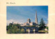 86 - Saint Savin Sur Gartempe - L'Eglise Du Xle S Et Le Vieux Pont Du Xllle S Sur La Gartempe - CPM - Voir Scans Recto-V - Saint Savin