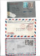 PERU - POSTAL HISTORY LOT 6 COVERS - AIRMAIL CENSORED - Perù