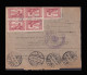 TURKEY 1916. Nice Parcelpost Card To Switzerland - Cartas & Documentos