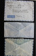 1949 PETIT ENSEMBLE 2 LETTRES +DEVANT DE LETTRE A ETUDIER SANS CORRESPONDANCE... - Lettres & Documents