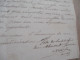 L11 1828 Lettre à En Tête Journal De La Langue Française  Abonnement - 1800 – 1899