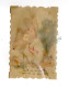 Carte Ancienne Celluloïd Découpis 1er Avril Cigogne Enfants Poisson Fleurs C1/6 - Animales