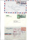 COSTA RICA - POSTAL HISTORY LOT 6 COVERS - AIRMAIL CENSORED - Costa Rica