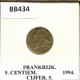 5 CENTIMES 1994 FRANKREICH FRANCE Französisch Münze #BB434.D.A - 5 Centimes