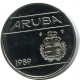 25 CENTS 1989 ARUBA Münze (From BU Mint Set) #AH070.D.A - Aruba