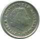 1/10 GULDEN 1960 NETHERLANDS ANTILLES SILVER Colonial Coin #NL12326.3.U.A - Netherlands Antilles