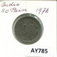 50 PAISE 1972 INDIEN INDIA Münze #AY785.D.A - India