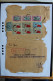 PAR AVION / LETTRE SUR SUPPORT CACHET DE MAJUNGA DU 24-8-1937 POUR ORLY AFFRNT COMPOSE Y&T MG PA 3,12x5,MG169,155x3 - Poste Aérienne