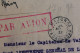 PAR AVION / LETTRE SUR SUPPORT CACHET DE MAJUNGA DU 24-8-1937 POUR ORLY AFFRNT COMPOSE Y&T MG PA 3,12x5,MG169,155x3 - Airmail