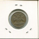 25 CENTS 1966 TRINIDAD & TOBAGO Coin #AN738.U.A - Trinidad Y Tobago