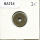 5 CENTIMES 1925 FRANCE Pièce Française #BA714.F.A - 5 Centimes