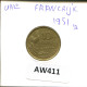 10 FRANCS 1951 B FRANCE Coin #AW411.U.A - 10 Francs