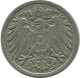 5 PFENNIG 1906 D ALLEMAGNE Pièce GERMANY #AE657.F.A - 5 Pfennig