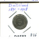 5 PFENNIG 1876 A DEUTSCHLAND Münze GERMANY #DA583.2.D.A - 5 Pfennig