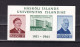 LI03 Iceland 1961 50th Anniv Of The University Of Iceland Mint Mini Sheet Imperf - Neufs